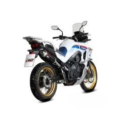 Auspuff Dakar Schwarz Für Honda XL 750 Transalp