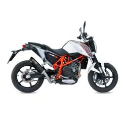 Auspuff ST06 Schwarz/carbon Für KTM Duke 690 2012-2018