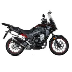 Auspuff Delta Race Schwarz Für Honda CB 500 X 2021-2023