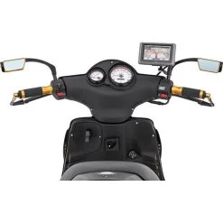 Geräte-/Navihalter NH1-16 Kugel An Lenkerspiegel Schwarz