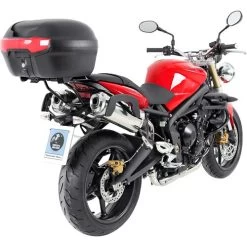 Alurack Gepäckbrücke Schwarz Für Street Triple 675 /R 07-12