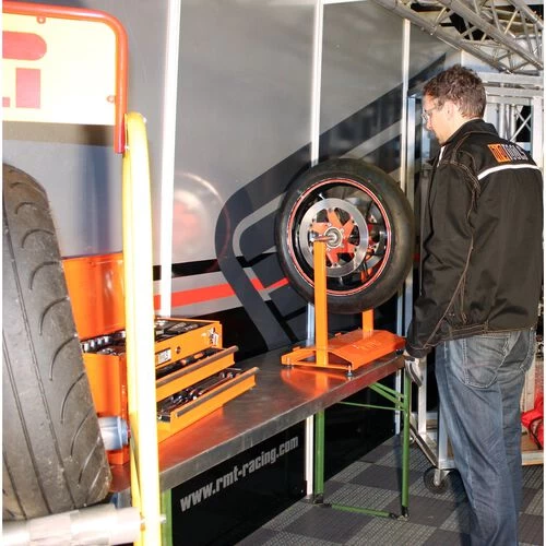 Auswuchtgerät Für 12-33mm Achs-Ø Orange 4 Auswuchtgerät Für 12-33mm Achs-Ø Orange – Bild 2