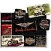 Nostalgic Art Magnet-Set Harley Davidson Bikes