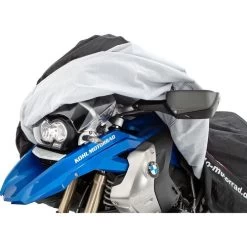 Polo Outdoor Abdeckplane Schwarz Größe XL = 320/152/104cm -Motorradzubehör de000230017