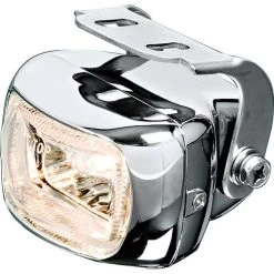 Nebelscheinwerfer H3 Rechteckig Chrom, Glas Klar