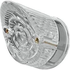 LED Rücklicht Nose Ø 44mm Mit Nr.-Beleuchtung Klarglas
