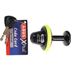 Abus Bremsscheibenschloss Granit Victory X-Plus 68 Voll Gelb -Motorradzubehör de000269977