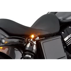 LED Blinker/Rücklicht Club S Alu M8 Ø21mm FR155B Schwarz -Motorradzubehör de000431464