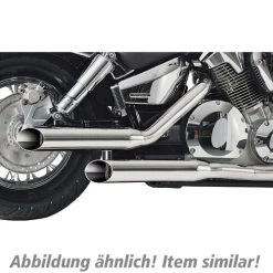 Falcon Cromo-Line Auspuff 2-2 Für Honda VT 600 C Shadow