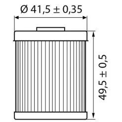 Ölfilter Einsatz OF157 Für KTM/Beta/Husqvarna....