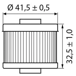 Ölfilter Einsatz OF185 Für Aprilia/BMW/Peugeot....
