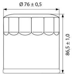 Ölfilter Patrone OF551 Für Moto Guzzi