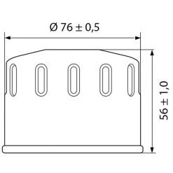 Ölfilter Patrone OF164 Für BMW/Kymco