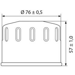 Ölfilter Patrone OF184 Für Piaggio/Aprilia/Peugeot....