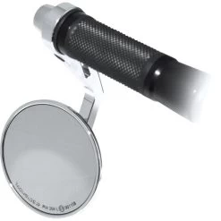 Lenkerendenspiegel Für 22/25,4mm Montana Alu Ø102mm Chrom