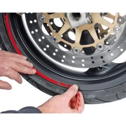 Felgenzierstreifen Racing 7mm Rot -Motorradzubehör de000537856