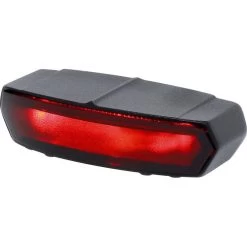 LED Metall Rücklicht Light Guide Mit Nr.-Beleuchtung Schwarz