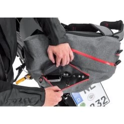 Rucksack 12 Wasserdicht Grau 20 Liter Stauraum -Motorradzubehör de000595506