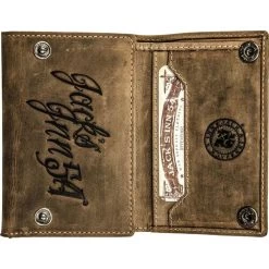 Börse Quer Mit Kette "Vodka" Antikbraun