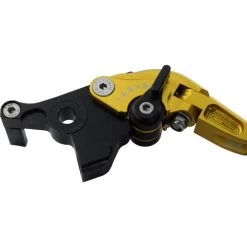 MIZU Bremshebel Einstellbar/klappbar GP Alu YR02 Gold -Motorradzubehör de000612880