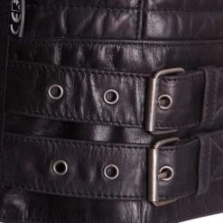 Bering Rosita Damen Leder/Textil Motorradjacke Schwarz -Motorradzubehör de000652046