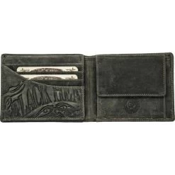 Börse Quer Mit Kette "Black Spade" Vintage Schwarz -Motorradzubehör de000664710