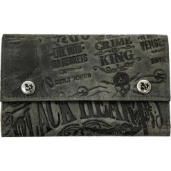 Börse Quer Mit Kette "Black Brandy" Vintage Schwarz