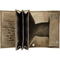 Börse Quer Mit Kette "Black Brandy" Vintage Braun -Motorradzubehör de000684736