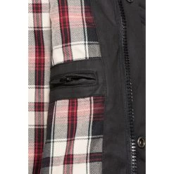 Retro-Style Textiljacke 1.0 Schwarz -Motorradzubehör de000707809