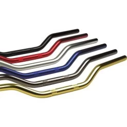 Superbike Alu Lenker 22mm MCL100S Schwarz Glänzend