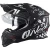 O'Neal Sierra II Schwarz Crosshelm