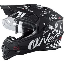 O'Neal Sierra II Schwarz Crosshelm