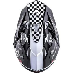 O'Neal Sierra II Schwarz Crosshelm -Motorradzubehör de000713527