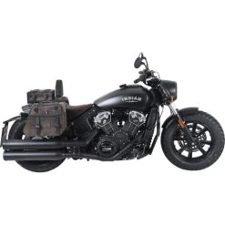 Packtaschenhalter Cutout Schwarz Für Indian Scout Bobber