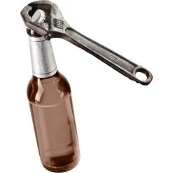 Flaschenöffner Feierabend - Karl-Heinz Rollgabelschlüssel