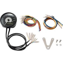 Daytona Cockpit Velona Ø80mm Mit Tacho Bis 200 Km/h Schwarz