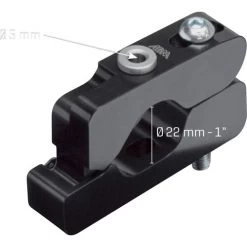 Bohrschablone Für Lenker 5mm In 22mm/25,4mm