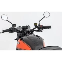 Lenkerspiegel M10x1,25R Crispy Schwarz Rechts -Motorradzubehör de000783298