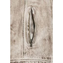 Retro-Style Lederjacke 3.0 Weiß -Motorradzubehör de000784413