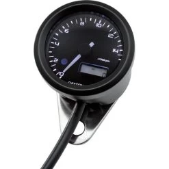 Daytona Drehzahlmesser Velona Ø48mm Bis 15000 U/min Schwarz -Motorradzubehör de000784725