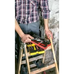 MES Rot Steckschlüsselsatz Mit 1/4" Knarre 36-teilig