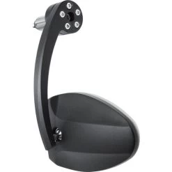 Lenkerendenspiegel Für 12-22mm Ferrara 2 Evo Alu Schwarz