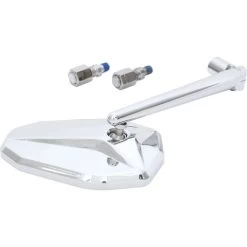 Lenkerspiegel M10x1,25R+L Victory Alu Chrom