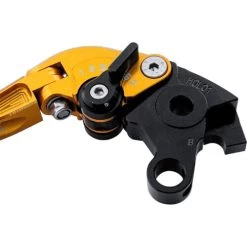 MIZU Kupplungshebel Einstellbar/klappbar GP Alu AS-681 Gold -Motorradzubehör de000805730