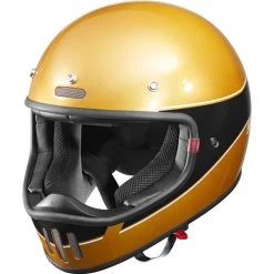 Craft MX-Line 1.0 - Retro 3C Gold Crosshelm