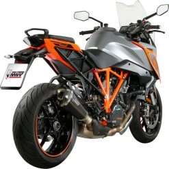 Delta Race Auspuff Schwarz KT.018.LDRB Für KTM Superduke GT