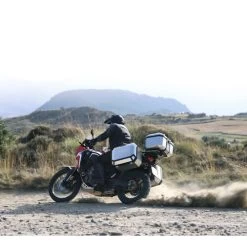 4P Seitenkoffer Terra Aluminium TR47 Silber Links -Motorradzubehör de000925793