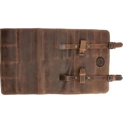 Werkzeugrolle Vintage 2 Mit Klickverschluss Braun -Motorradzubehör de000928357