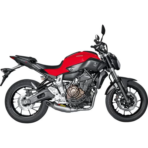 Akrapovic Auspuff Komplettanlage 2-1 Ok Titan Für MT-07 2014-2016 3 Akrapovic Auspuff Komplettanlage 2-1 Ok Titan Für MT-07 2014-2016