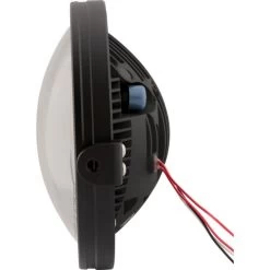 LED Hauptscheinwerfer Frame-R1 Typ 8 Ø200mm Seitlich Schwarz -Motorradzubehör de000939766